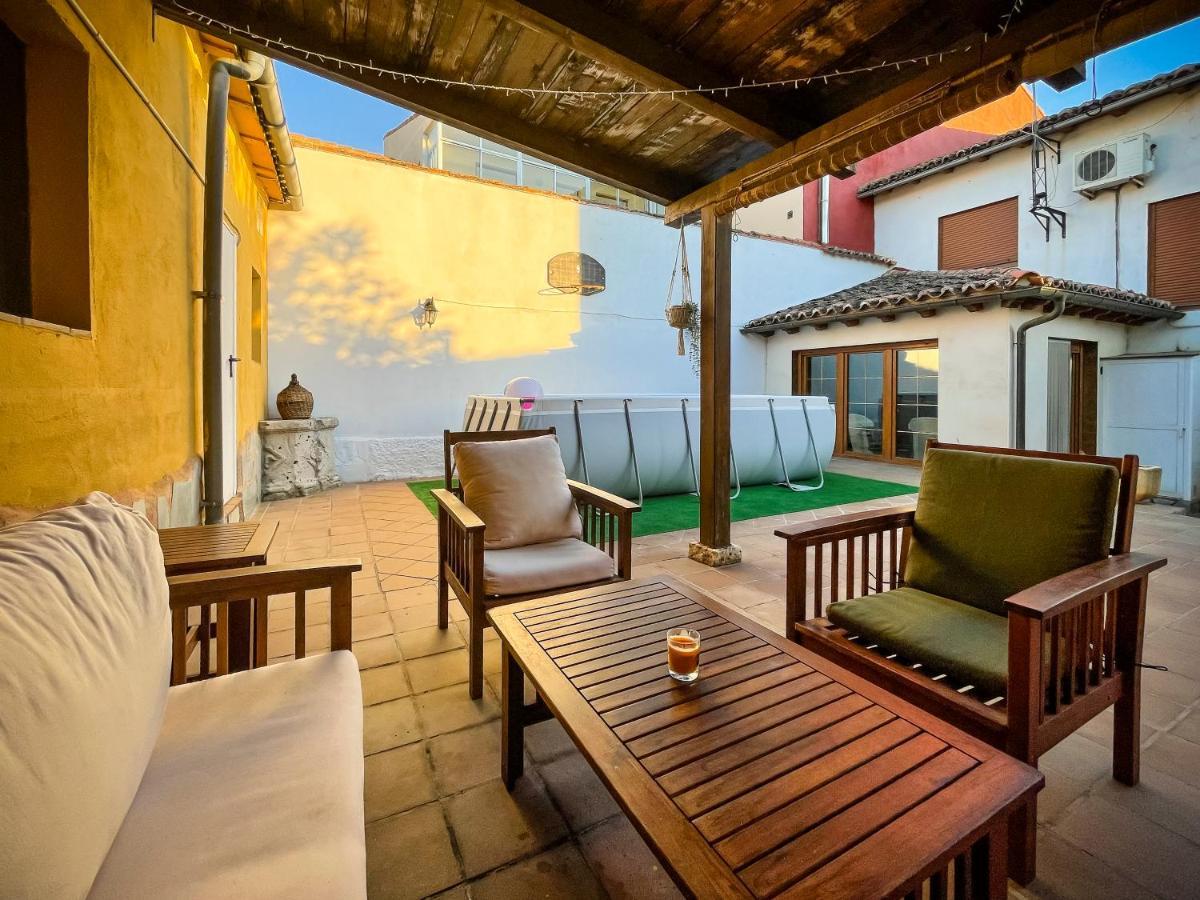 Willa Casa El Arrabal, Casa Con Chimenea, Piscina Y Patio Medina de Ríoseco Zewnętrze zdjęcie